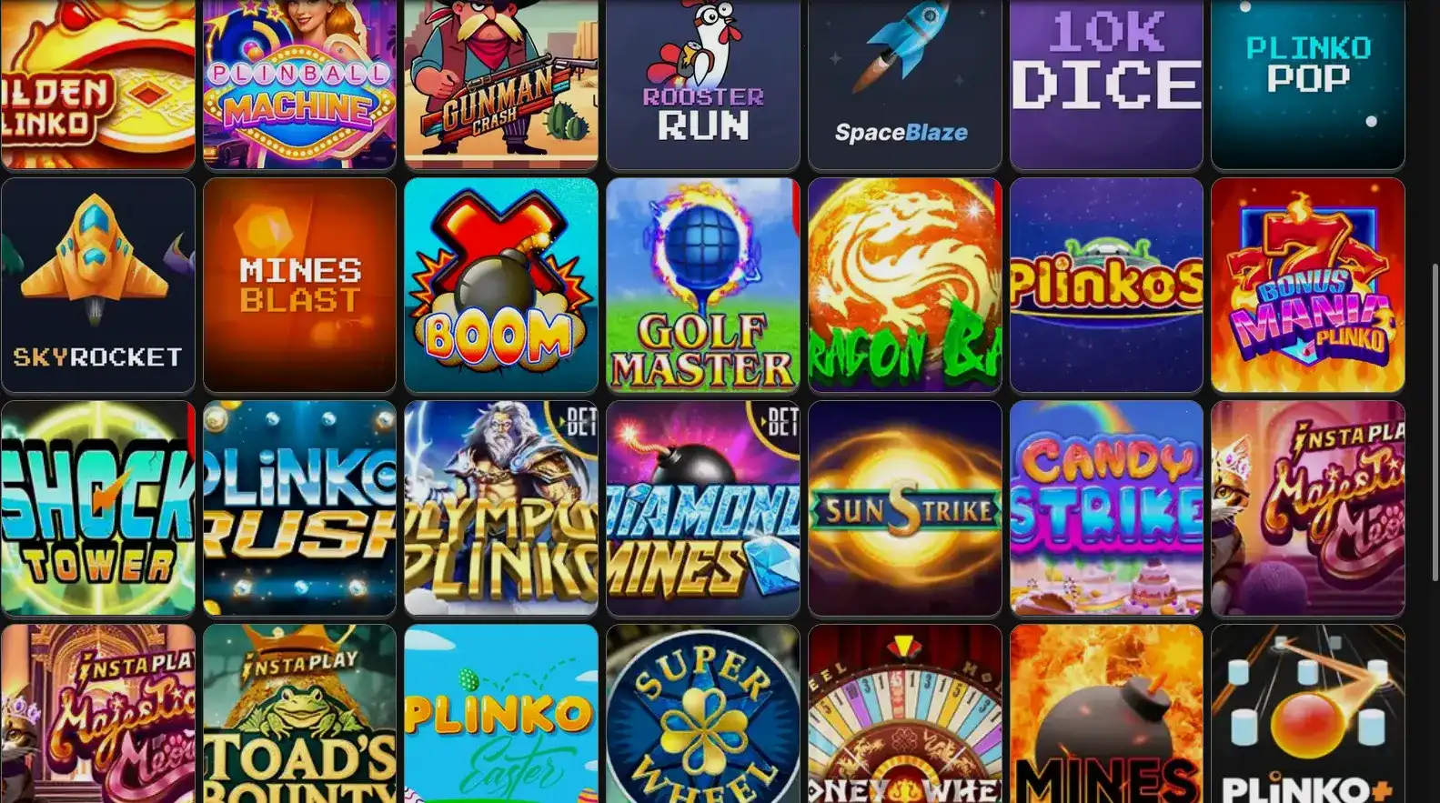 Интерфейс личного кабинета Вулкан Неон с балансом